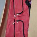 Rockland 36" Polyester Rolling Duffel Bag, Red