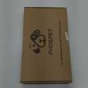 PHOEPET No Pull Dog Harnesses for Small Dogs Reflective Adjustable Front Clip Vest with Handle 2 Metal Rings 2 Buckles [Easy to Put on & Take Off](S, Red)