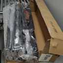 EMODA 5 Inch Box Spring Full Size Bed Base, 3000 LBS Heavy Duty Metal Mattress Foundation with Fabric Cover, Easy Assembly, Black