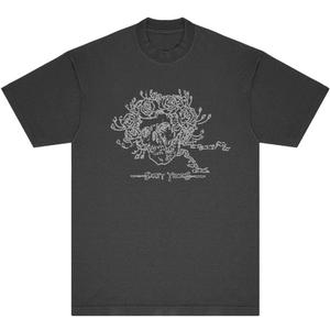 Grateful Dead Unisex Adult 60 Years in Space T-Shirt (Gray, XXL)