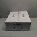 6-Light Globe Sputnik Chandelier Modern Black Sputnik Chandelier Mid Century Pendant Light Matte Black Finished with Clear Globe Glass Lampshade Chandeliers for Dining Room Kitchen