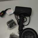 slopehill Professional Ionic Hair Dryer, Powerful 1800W Fast Drying Low Noise Blow Dryer with 2 Concentrator Nozzle 1 Diffuser Attachments for Home Salon Travel (Black)