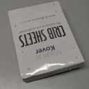 Stretchy Crib Sheets for Boys or Girls, 4 Pack Baby Sheets Fitted for Standard Crib and Toddler Mattress 52" x 28", Soft and Breathable Fitted Crib Sheets Neutral, Grey & Black