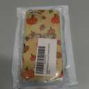 Watercolor Pumpkin Fall Leaves Case Compatible with iPhone 14, Cute Halloween Vibe Case for iPhone 14, Trendy Unique Design TPU Bumper Cover Case