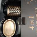 Hair Dryer Brush Blow Dryer Brush in One Hot Air Brush for Drying and Straightening, Volumizer Multi-Styler Smooth Curls for All Hair Types, Frizz-Free Blowout Brush for Salon Quality