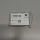 304 Stainless Steel Thick 0.5mm Metal Business Cards Blank Tablet 86X54mm Pack of 10PCS (Silver Brushed Finishing, Blank)