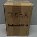 Dehumidifier with Drain Hose. Litever Small Portable Dehumidifier. Auto-OFF. Drain Hose for Continuous Drainage. Effective for Small Bathroom Pantry Closet Basement Wardrobe Gun safe RV Trailer Camper