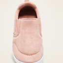 BOBS Women's Slip on Shoes Canvas Sneakers Loafers Non Slip Shoes Low Top Casual Shoes pink 7.5