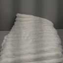 Bedsure GentleSoft White Throw Blanket for Couch - Cozy Blanket for Women, Cute Fleece Throws for Girls Sofa Couch Cover, Birthday Gifts for Women, Room Fall Halloween Decor, Off White, 50x60 Inches