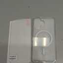 FNTCASE for iPhone 16 Case Clear: Magnetic Phone Cases with Screen Protector Drop Proof Compatible with Magsafe Slim Anti Yellowing Rugged Shockproof Protective Transparent Cell Cover (A-Clear)