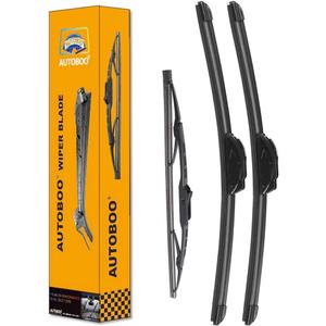 AUTOBOO 22"+21" Windshield Wipers with 10 Inch Rear Wiper Blade Replacement for Nissan Pathfinder 1996-2004 -Original Factory Quality (Pack of 3)