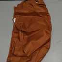 ALYVIA SPRING Stall Fabric Shower Curtain Liner Waterproof - Soft & Lightweight Small Shower Curtain with Magnets for Narrow Stall Size, Machine Washable - 36x72, Burnt Orange