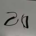 USB C Cable Fast Charging, 2Pack 3ft Coiled USB A to Type C Charge Cord for Car, USB-C Charging Cable Compatible with iPhone 17/16/15/Samsung Galaxy S20 S10 S9 S8 Plus Note 10 and More USB C Devices (Silver)