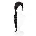 Long Black Curly Cosplay Wig for Women Parties and Halloween
