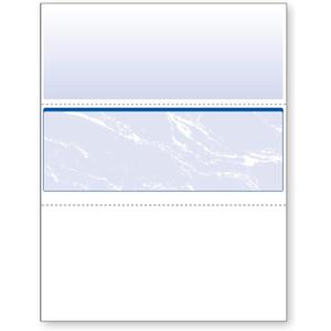 DocuGard Security Blue Marble Business Checks with 11 Features to Prevent Fraud