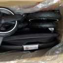 EMU Baby Stroller with Reversible Seat Full-Size Infant Stroller with Full Recline Cockpit Compact Foldable Toddler Carriage for Outdoor City - Black