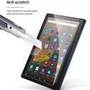 2-Pack Screen Protector for All-New Fire HD 10 / Fire HD 10 Plus Tablet 10.1 inch (13th/11th Generation, 2023/2021 Release) 9H Hardness Tempered Glass Guard