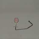 Chris's Stuff Wine Lover's Purse Hook - Portable Handbag Holder - Table/Desk Hanger with Wine Glass Rhinestone Design (Pink)