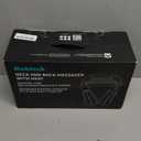 Nekteck Shiatsu Neck Massager with Heat for Pain Relief Deep Tissue, Valentines Day Gifts for Him Her Relaxation Tools, FSA Eligible Back Shoulder Kneading Massage Pillow, HSA Eligible (NOT Cordless) (Black)