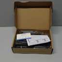 Ravinte 30 Pack Solid 3 Inch Center to Center Slim Square Bar Drawer Handles Kitchen Cabinet Handles Black Drawer Pulls Kitchen Cabinet Hardware Matte Black Dresser Pulls for Cupboard