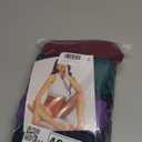 Period Underwear for Women High Waisted Cotton Soft Menstrual Period Panties Briefs (Large, Multicolor)