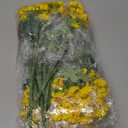 Artificial Mums for Outdoors, Waterproof & Windproof Faux Fall Flowers, Vibrant, Realistic & Low Maintenance, No Fading, for Outdoor Planters Porch Garden Patio (#5,10 Bundle)