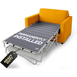 Meliusly Sleeper Sofa Support Board Twin Size (35x64) Permanently Installed Wood Sofa Bed Board for Pull Out Couch, Folds with Frame, Under Mattress Bar Shield, Sofa Bed Support, Folding Bed Board
