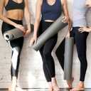 Hmuuo 3 Pack Leggings for Women High Waisted Tummy Control No See-Through Yoga Pants Workout Running Leggings (Black, XL)
