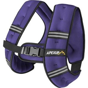 APEXUP Weighted Vest Men Women, Weight Vest for Women Workout Equipment for Strength Training Running