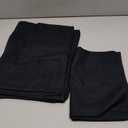 HOMEXCEL Bath Sheets Towels Set Pack of 2 (35 x 70 Inches), Ultra Soft Bath Towels for Bathroom, Lightweight and Quick Drying Towel for Body, Yoga, SPA, Fitness, Black