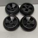 Lawn Mower Deck Wheels 4 Pack 5" Anti Scalp Deck Wheels Kit Replace for John Deere AM116299 AM125172 AM133602 M111489 Replace for MTD 734-04039 753-04856 734-3058, 5IN-4PCS