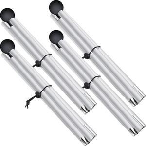 Tent Poles Replacement, Canopy Poles for Beach Accessories 6.5 Feet Beach Tent Canopy Extra Poles for Camping, Hiking, Backpacking, Parties (4)