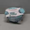 KitchenAid Universal Nesting Plastic Mixing Bowls with Non Slip Base and Pour Spout, Dishwasher Safe, Set Of 3, 2.5 quart, 3.5 quart and 4.5 quart, Aqua Sky