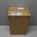 TIPGO Bathroom Trash Can with Lid, 10 Liter/ 2.6 Gallon Slim Garbage Can, Small Trash Bin Waste Basket with Pop-Up Lid for Kitchen, Bedroom, Living Room, Office (Black)