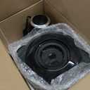 GANIZA Food Processors, Electric Food Chopper with Meat Grinder & Vegetable Chopper - 2 Bowls (8 Cup+8 Cup) with Powerful 450W Copper Motor - Includes 2 Sets of Bi-Level Blades for Fruits/Meat/Nuts (Black)