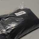 BORIFLORS Women's Bodycon Ruched Mesh Long Sleeve Maxi Dress Mermaid Ruffle Formal Cocktail Party Long Dresses, X-Large, Black