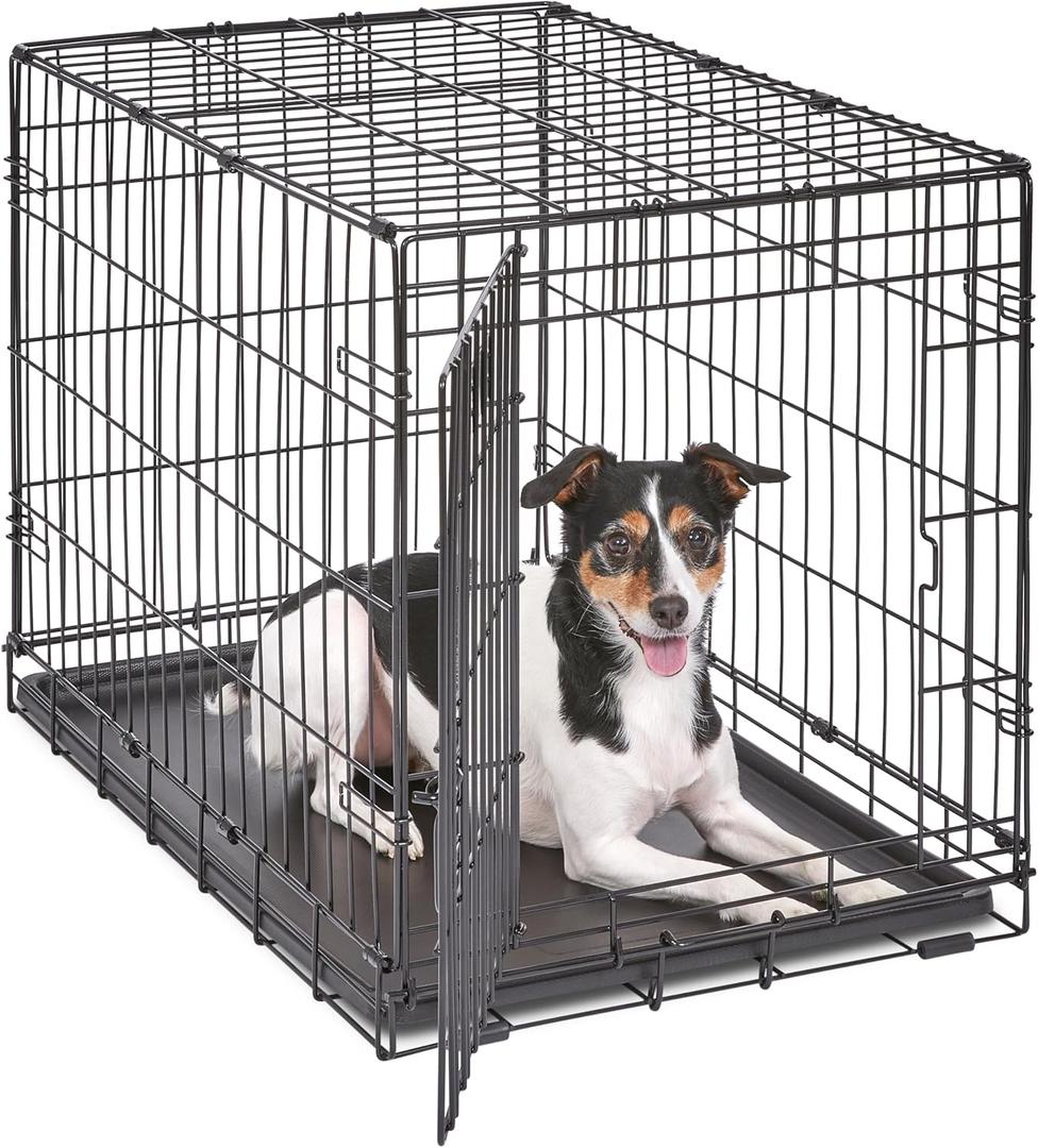 Midwest 30-Inch Single Door iCrate, for Medium Breeds, 21-40 lbs