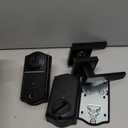 Veise VE017-B Fingerprint Smart Lock for Front Door, App Control, 8-in-1 Keyless Entry Deadbolt with 2 Zinc Alloy Lever Handles Set, Emergency Power Port, Auto Lock, Electronic Keypad, Black