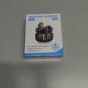 Studio-Quality Wireless Ear Buds with Deep Bass & Enhanced Audio Clarity, Bluetooth 5.4, 10-Year Lifespan Earbuds, ENC Noise Cancelling Calls, Secure Fit Memory Foam Tips, IPX6 Waterproof (Black)