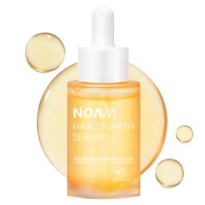 Natural Hair Repair Serum, Hair Growth Supplement for Hair Thinning, Vegan Women's Hair Treatment, Thicker Fuller Looking Hair, Gentle and Effective Hair Strengthening Products 1 fl oz