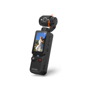 Vlogging Camera with 180° Rotating Lens, Pocket Body Camera with Audio & Video Recording,7-Hour Battery, Handheld POV Cameras with 32GB Card, Easy One-Button Recording for Travel,Daily Life