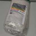 BGment Linen Curtains 48 Inch Length 2 Panels, Rod Pocket and Back Tab Light Filtering Textured Window Drapes for Bedroom Living Room Bathroom, Natural,42 Inch Wide Each Panel