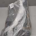 Portable Closet, 48 Inch Large Capacity Wardrobe Closet, Clothes Storage Organizer with Shelves and Hanging Rod, Easy to Assembly, Black PCT221B01