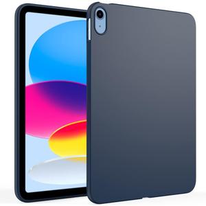 iPad 10th Generation Case, Slim Light Soft TPU Side Corner Protective Cover Case for iPad 10th Generation 10.9 Inch (2022 Model), Navy