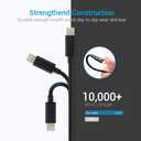 Lightning Cable Certified - Nikolable iPhone Charger 3Pack 6ft Lighting to USB A Charging Cord Compatible with iPhone 14 13 12 11 Pro Max XS XR 8 Plus 7 Plus 6s Plus 5S iPad Pro and More, Black