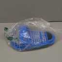 Kissbuty Magic Feet Cleaner Simple Foot Scrubber Shower Spa Easy Feet Cleaning Brush Exfoliating Foot Massager Slipper for Unisex Adults, 1 Pc (Blue)