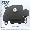 604-251 HVAC Blend Door Actuator, Replacement for Ford Fiesta 2011 2012 2013 2014 2015 2016 2017 2018 Heater Air Vent Actuator 604-251 604251 BE8Z19E616A