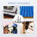 2 x Sheet Metal Self-Tapping Screws with Storage Box 260pcs, Cross #8  1/2inch Truss Head Sheet Metal Screws Without Pre-Drilling for Furniture Making and Woodworking, High Strength Quick Tapping Screws