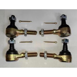 ATV M12*1.25 Tie Rod Ends Kit TE-1028 4pcs/set Replacement for SUZUKI KingQuad 750AXi 20112023; YFZ 450 YFZ450R 20092023; Can-Am DS 450