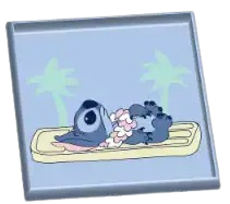 Lilo and Stitch Soap Dish Purple